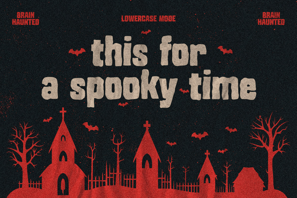 Brain Haunted Horror Font by HolisFonts, preview 3