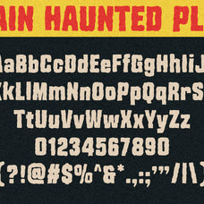 Brain Haunted Horror Font by HolisFonts, preview 7