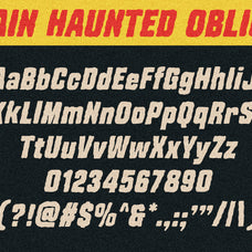 Brain Haunted Horror Font by HolisFonts, preview 8