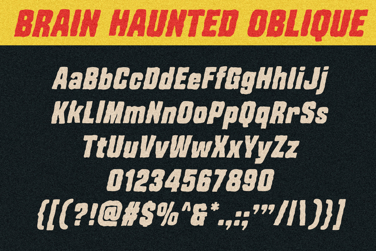 Brain Haunted Horror Font by HolisFonts, preview 8