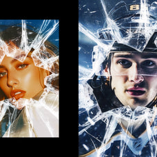 Broken Glass Photo Effect