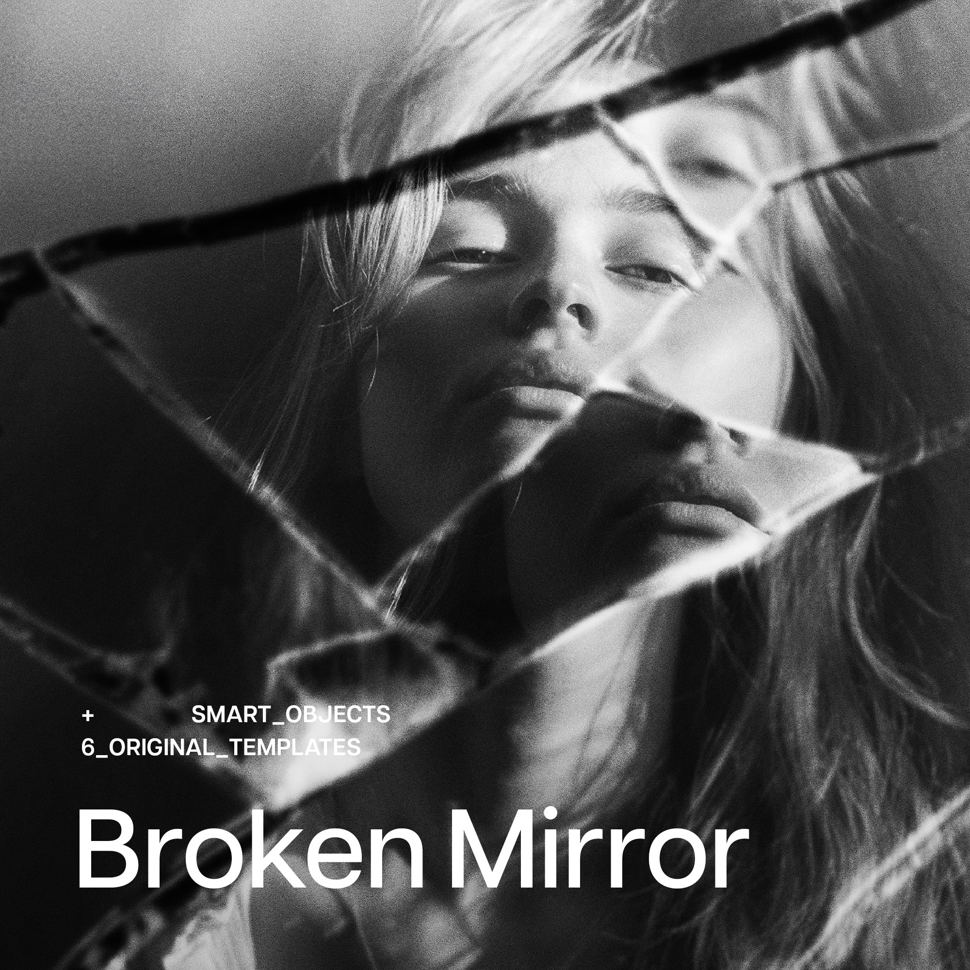 Broken Mirror Photo Effects