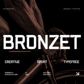 Bronzet Creative Sport Font