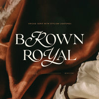 Brown Royal - Stylish Ligature Font