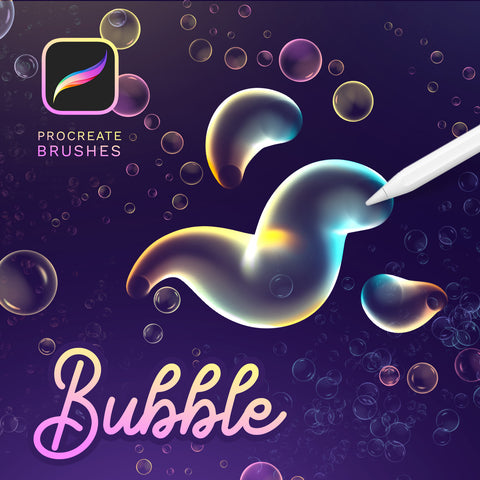 Bubbles Procreate Brushes