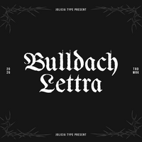 Bulldach Lettra | Blackletter Gothic