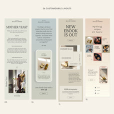 Bundle Newsletter Templates 4in1