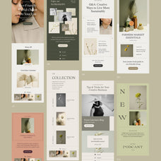 Bundle Newsletter Templates 4in1