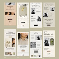 Bundle Newsletter Templates 4in1