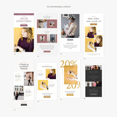 Bundle Newsletter Templates 4in1