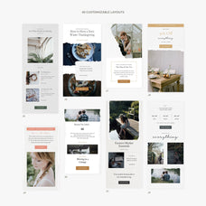 Bundle Newsletter Templates 4in1