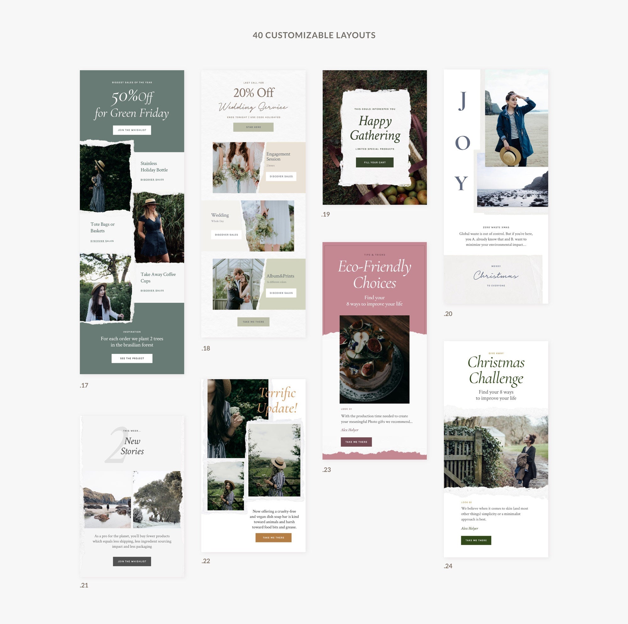 Bundle Newsletter Templates 4in1