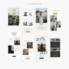 Bundle Newsletter Templates 4in1