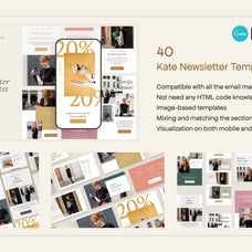Bundle Newsletter Templates 4in1
