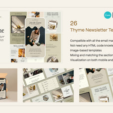 Bundle Newsletter Templates 4in1