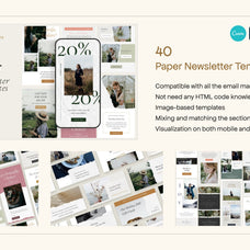 Bundle Newsletter Templates 4in1
