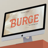 Burge – Cute Serif