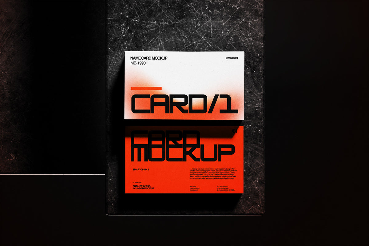 Business Card Mockup by Morrobati, preview 3