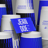 Business Card on Paper Cup 006