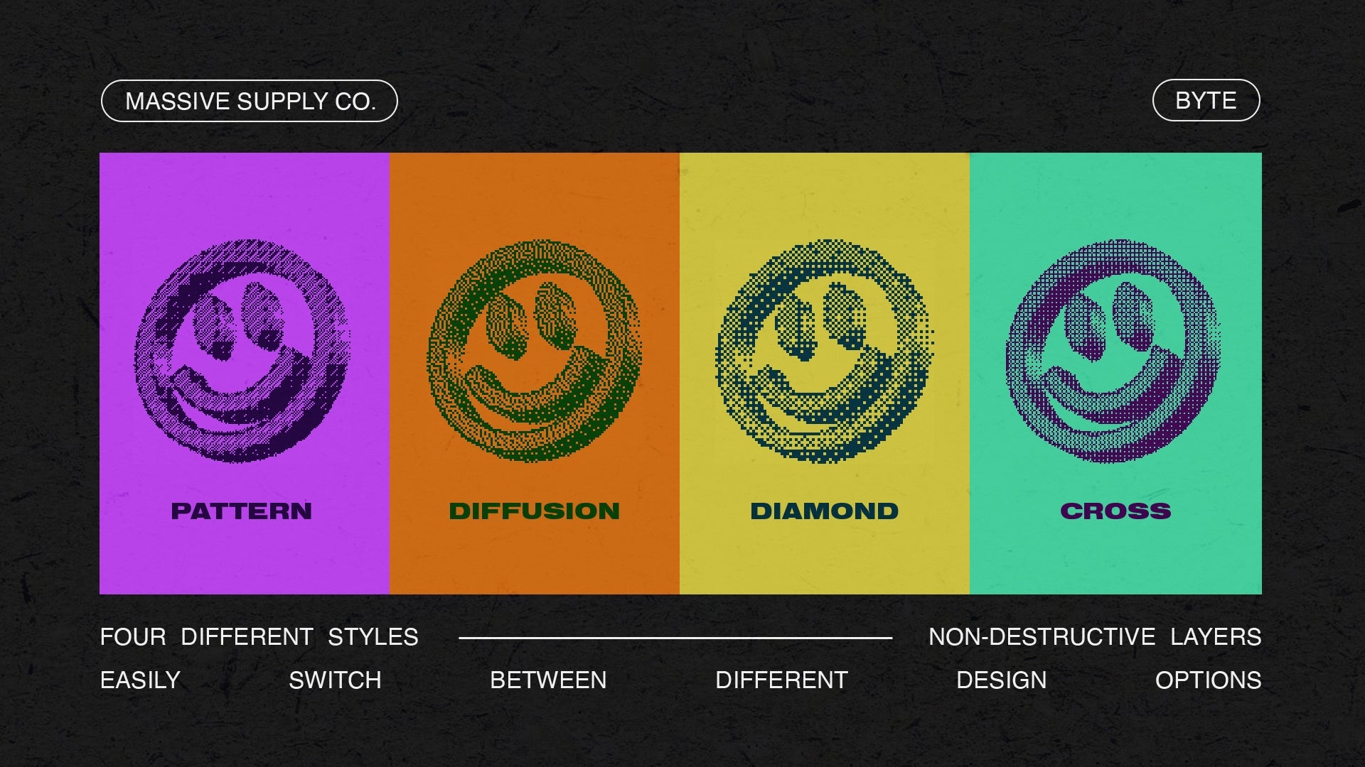 BYTE - Bitmap Actions for Photoshop