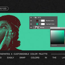 BYTE - Bitmap Actions for Photoshop