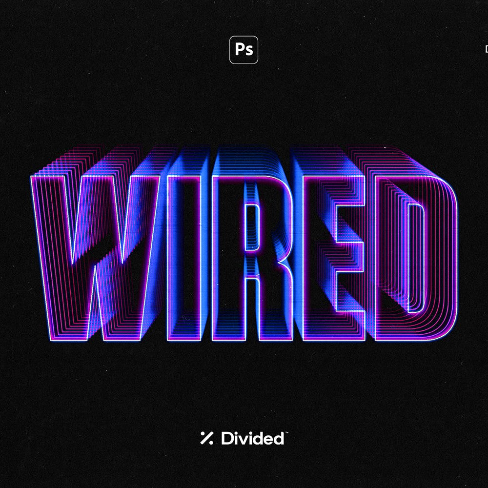 Wired Text Distortion