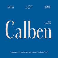 Calben – Elegant Font