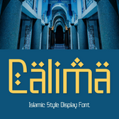 Calima Islamic Font
