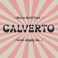 Calverto – Retro Font