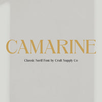 Camarine – Modern Serif