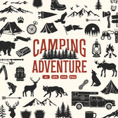 Camping Adventure Graphic Set