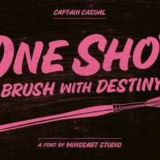 Captain Casual: Sign Painter Font