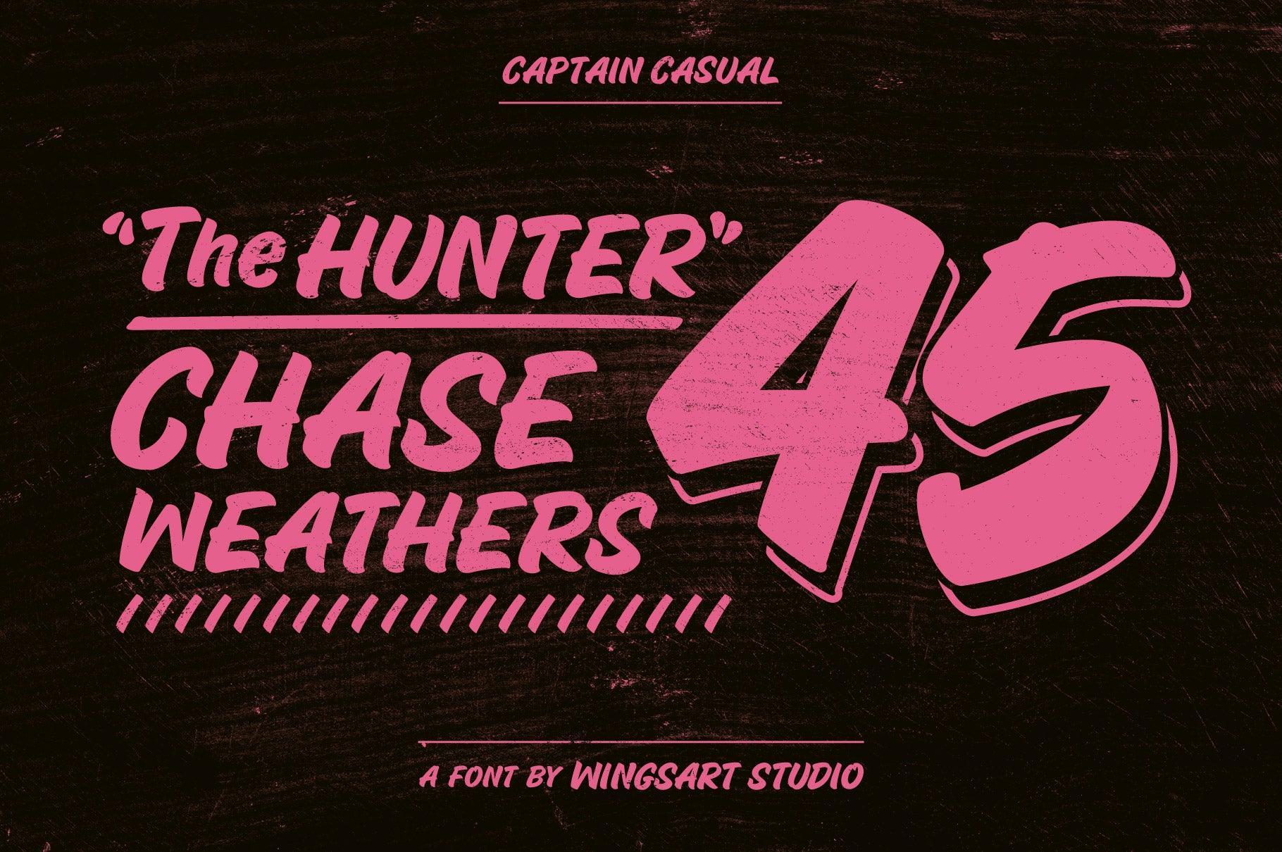 Captain Casual: Sign Painter Font