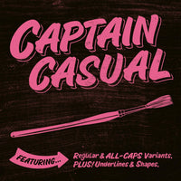 Captain Casual: Sign Painter Font