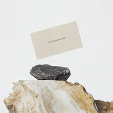 Cardboard Business Card Mockup