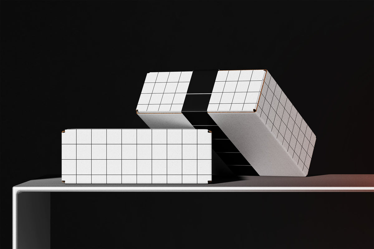Cardboard Packaging Box Mockup by Morrobati, preview 2
