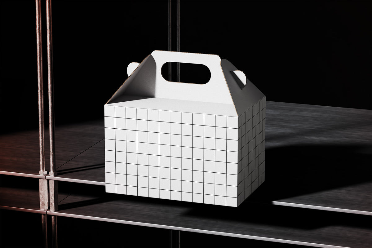 Cardboard Packaging Box Mockup by Morrobati, preview 2