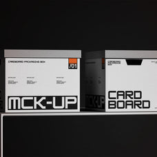 Cardboard Packaging Box Mockup by Morrobati, preview 3