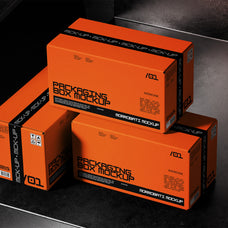 Cardboard Packaging Box Mockup by Morrobati, preview 3