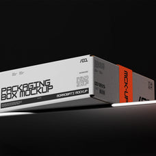 Cardboard Packaging Box Mockup by Morrobati, preview 3