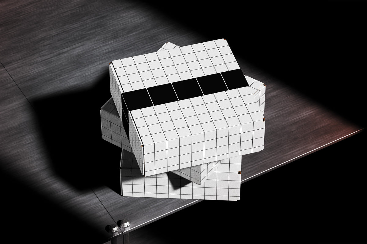 Cardboard Packaging Box Mockup by Morrobati, preview 4