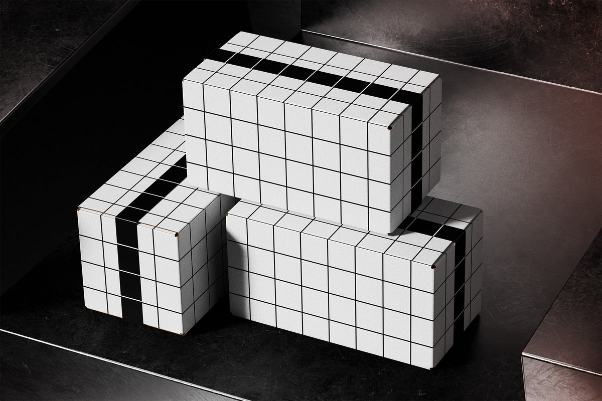 Cardboard Packaging Box Mockup by Morrobati, preview 4