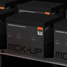 Cardboard Packaging Box Mockup by Morrobati, preview 5