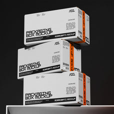Cardboard Packaging Box Mockup by Morrobati, preview 5