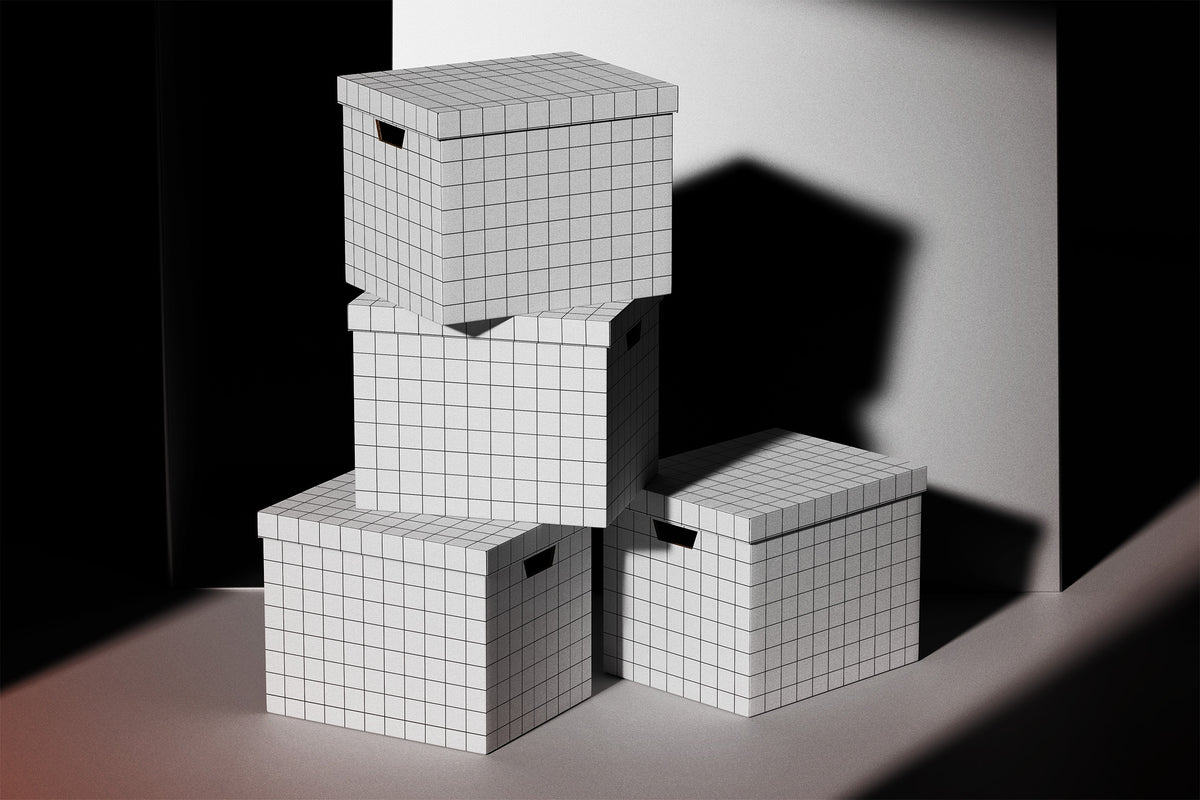 Cardboard Packaging Box Mockup by Morrobati, preview 6