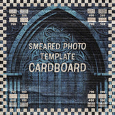 Cardboard Smear Photo Effect