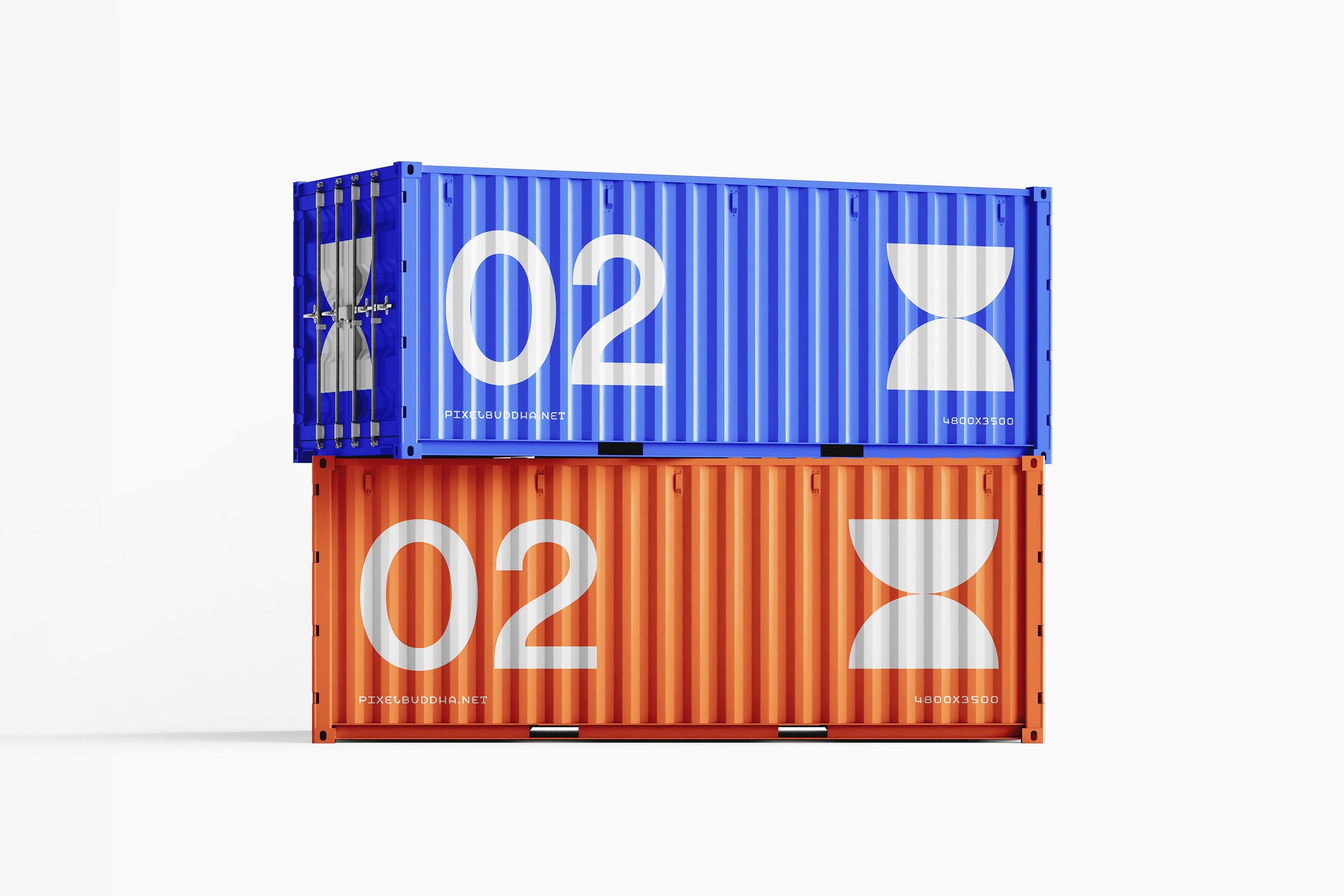 Cargo: Shipping Container Mockups