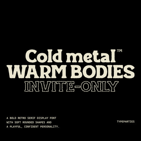 Carnivels - Bold Retro Serif Font