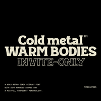 Carnivels - Bold Retro Serif Font