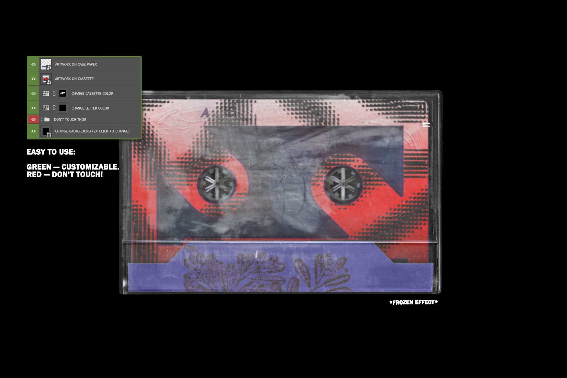 CASSETTE TAPE MOCKUPS VOL.1